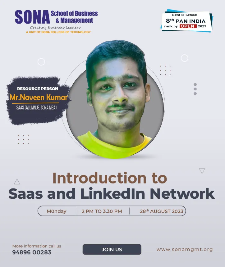 Introduction to Saas and LinkedIn Network