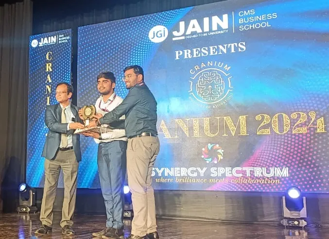 Final Year Students clinched the championship in the Business Quiz (Think Tank) event at Cranium 2024